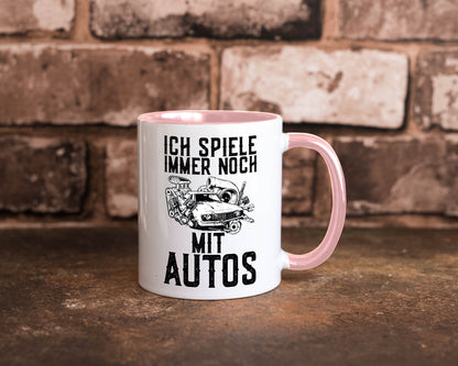 Spiele noch mit Autos | Werkstatt Werkzeug Mechaniker lustiger Spruch Geschenk