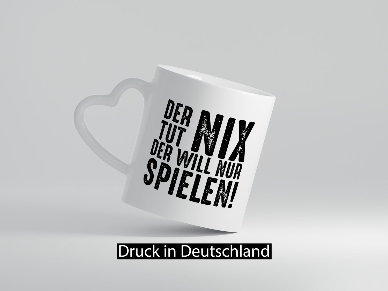 Der tut nix will nur Spielen | lustig Humor Geschenkidee Geschenk Tasse