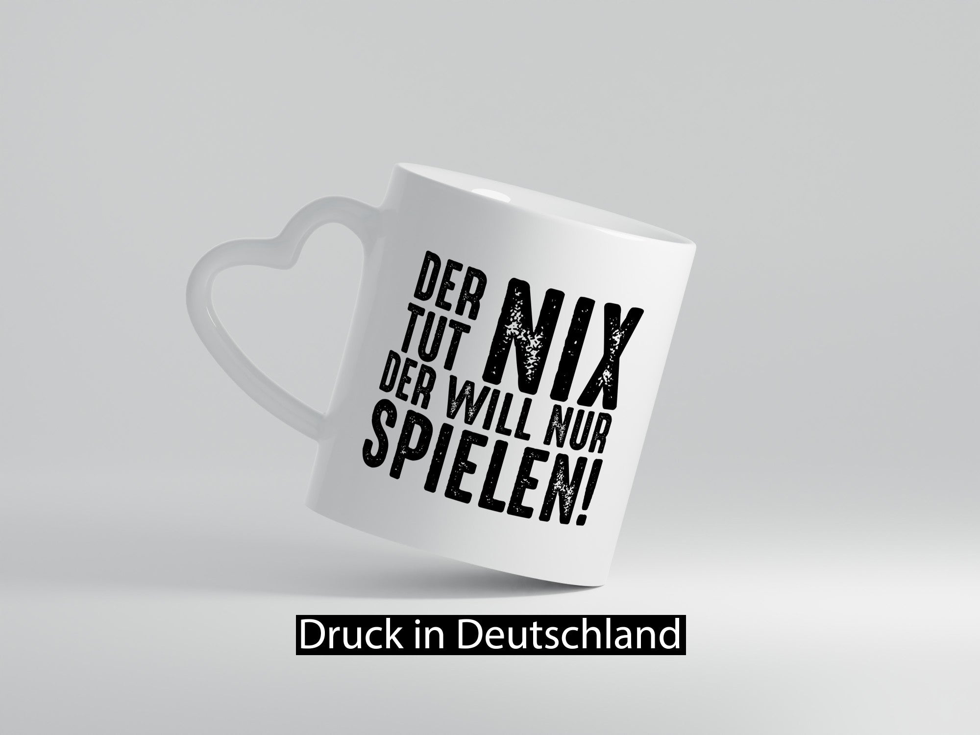 Der tut nix will nur Spielen | lustig Humor Geschenkidee Geschenk Tasse