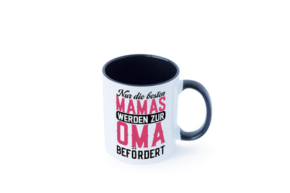 Beste Mama wird zur Oma befördert | Großmutter lustiger Spruch Geschenk Familie