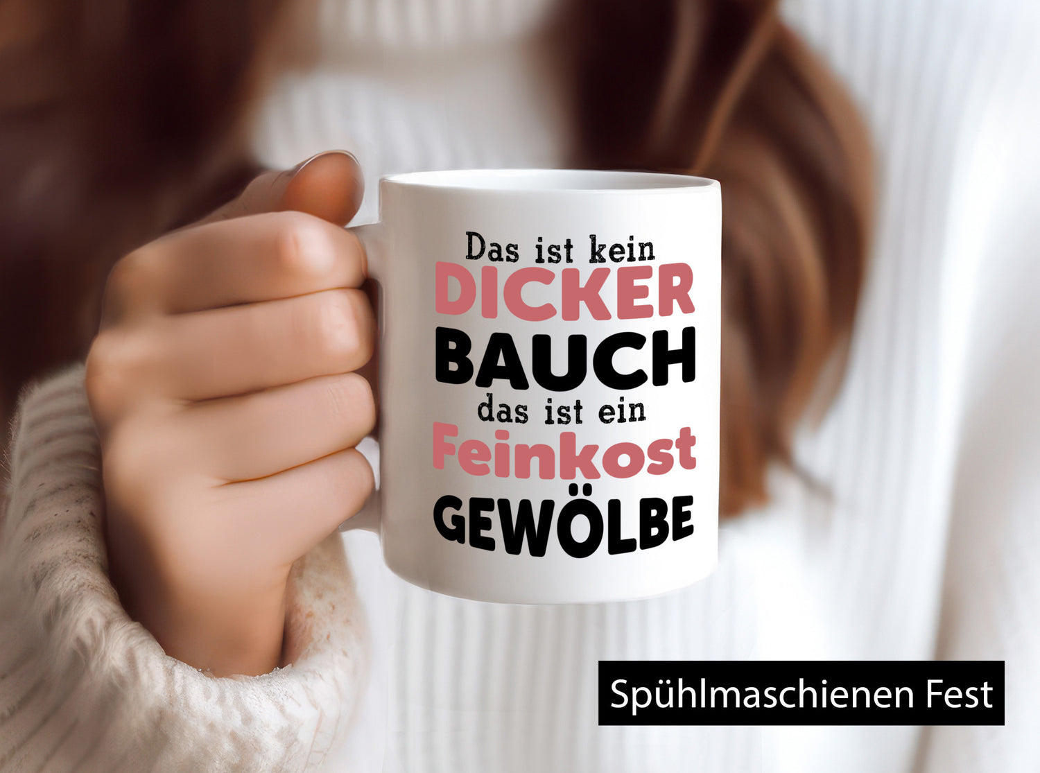 Dicker Bauch | Sarkasmus Feinkost witzig Geschenk Humor Geschenkidee lustiger
