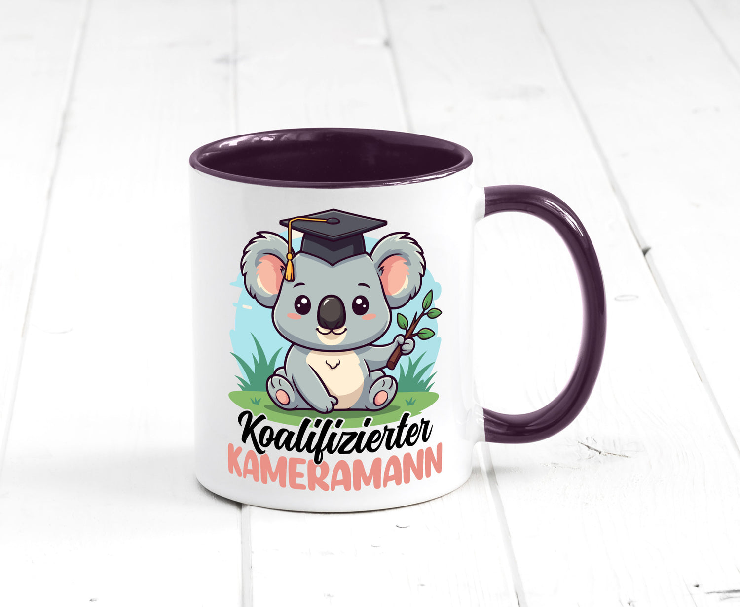 Koalifizierter Kameramann | Kamera lustiger Spruch Geschenk Humor Geschenkidee
