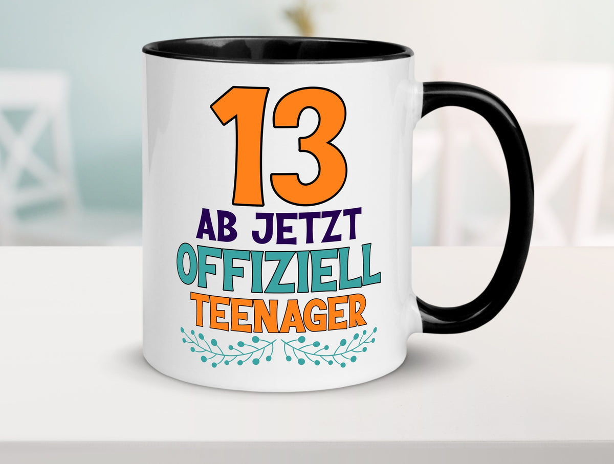 13. Geburtstag | Mädchen Tasse Teenager Spruch vl5 Geschenk Geschenkidee