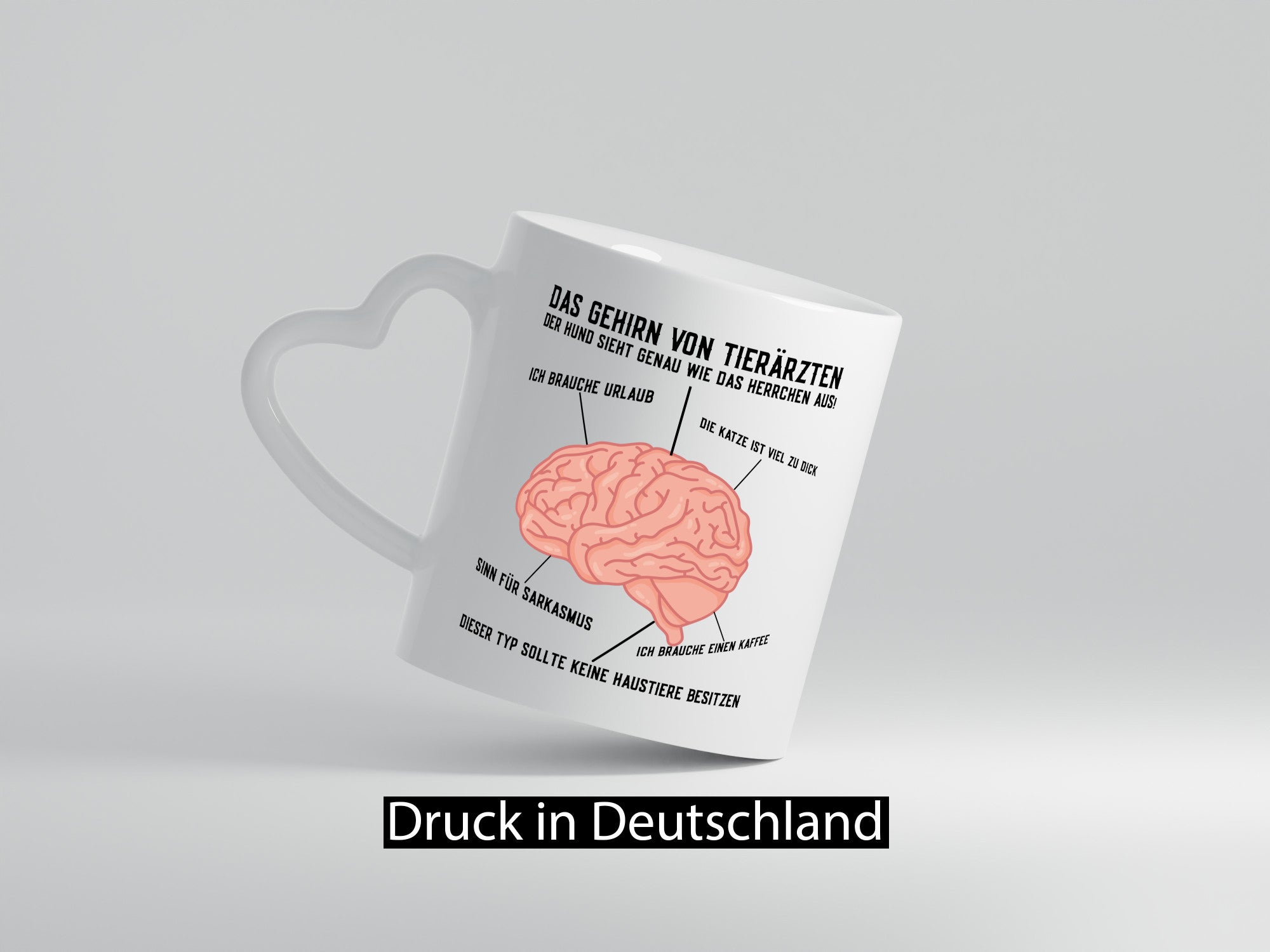 So denken Tierärzte | Gehirn Veterinärmedizin Tierklinik Geschenk Tierliebhaber
