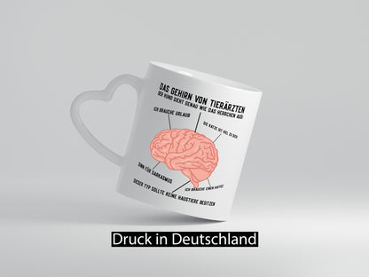 So denken Tierärzte | Gehirn Veterinärmedizin Tierklinik Geschenk Tierliebhaber