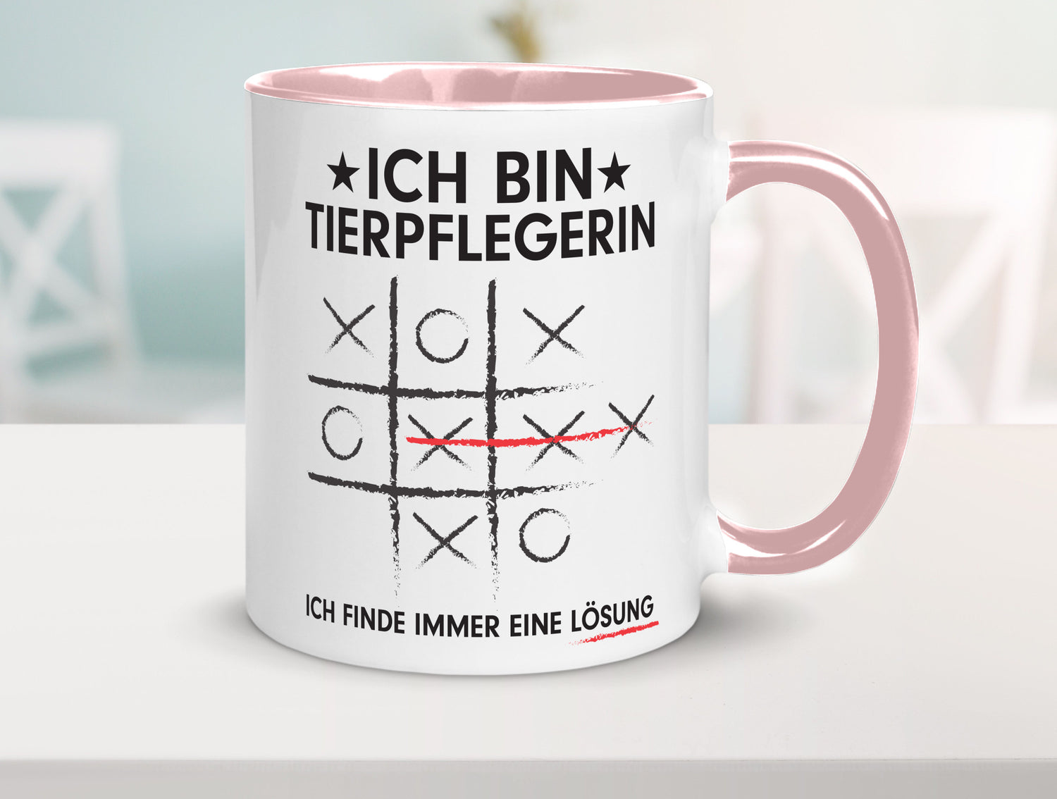 Löse Probleme: Tierpflegerin | Pflegeberuf Tierheim v3 Humor Arbeit Kollegen