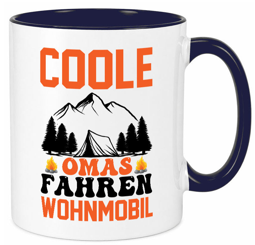 Coole Omas Fahren Wohnmobil | Camping lustig Familie Geschenkidee Geschenk Tasse