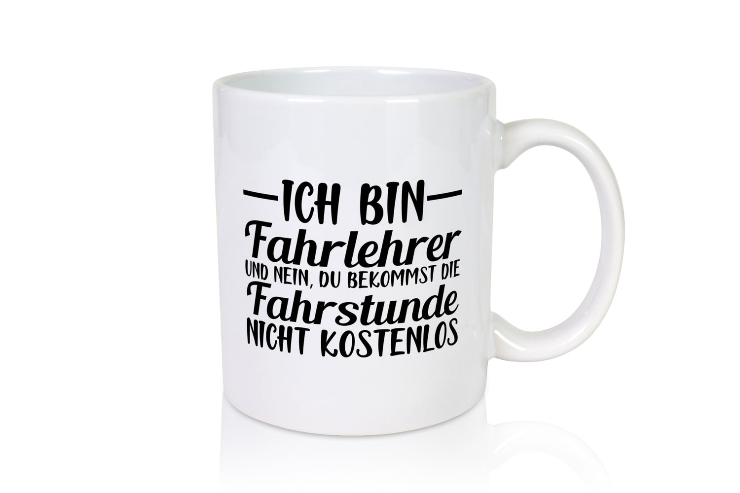 Fahrstunde | Fahrlehrer Tasse fahren Fahrschüler Humor Geschenkidee