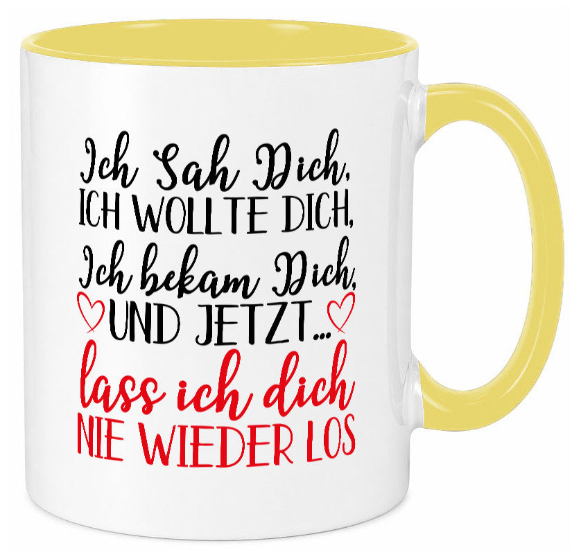 Ich will dich lustig Humor Geschenkidee Geschenk Tasse