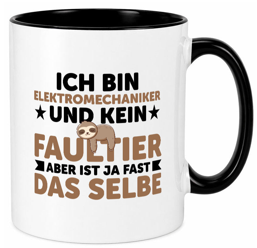 Ich bin kein Faultier: Elektromechaniker | Mechaniker Geschenkidee