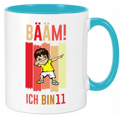 11. Geburtstag | 11 Jahre Bääm ich bin Humor Geschenkidee Tasse