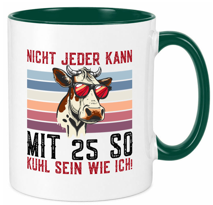 Mit 25 so gut aussehen | 24. Geburtstag Landwirt Bauer Humor Geschenkidee Tasse