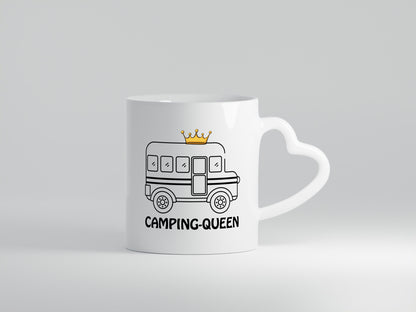 Camping Queen lustiger Spruch Geschenk Humor Geschenkidee Tasse