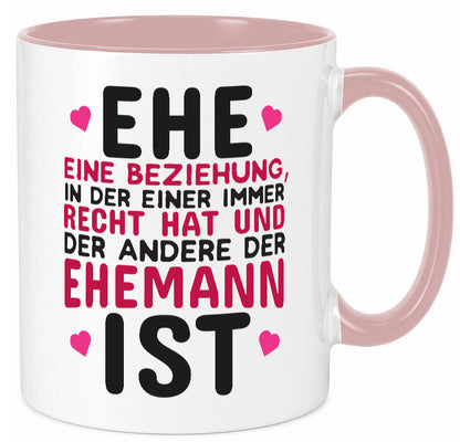 Ehepaar Spruch | Beziehung Tasse Ehemann Geschenk Humor Geschenkidee lustiger
