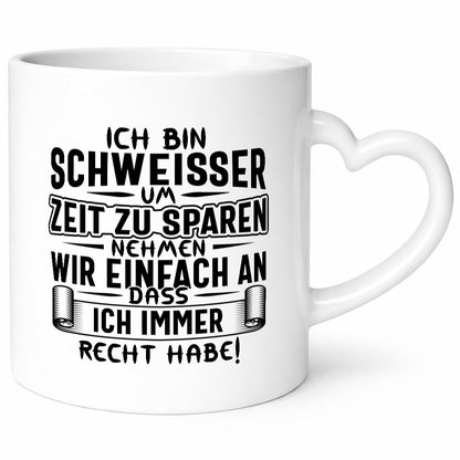 Schweisser haben immer Recht | Auszeichnung Humor Geschenkidee Tasse