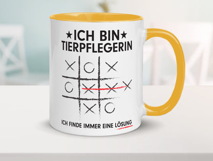 Löse Probleme: Tierpflegerin | Pflegeberuf Tierheim v3 Humor Arbeit Kollegen