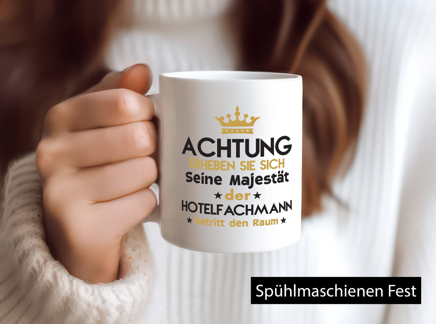 Seine Majestät Hotelfachmann |Hotel Humor Geschenkidee Tasse