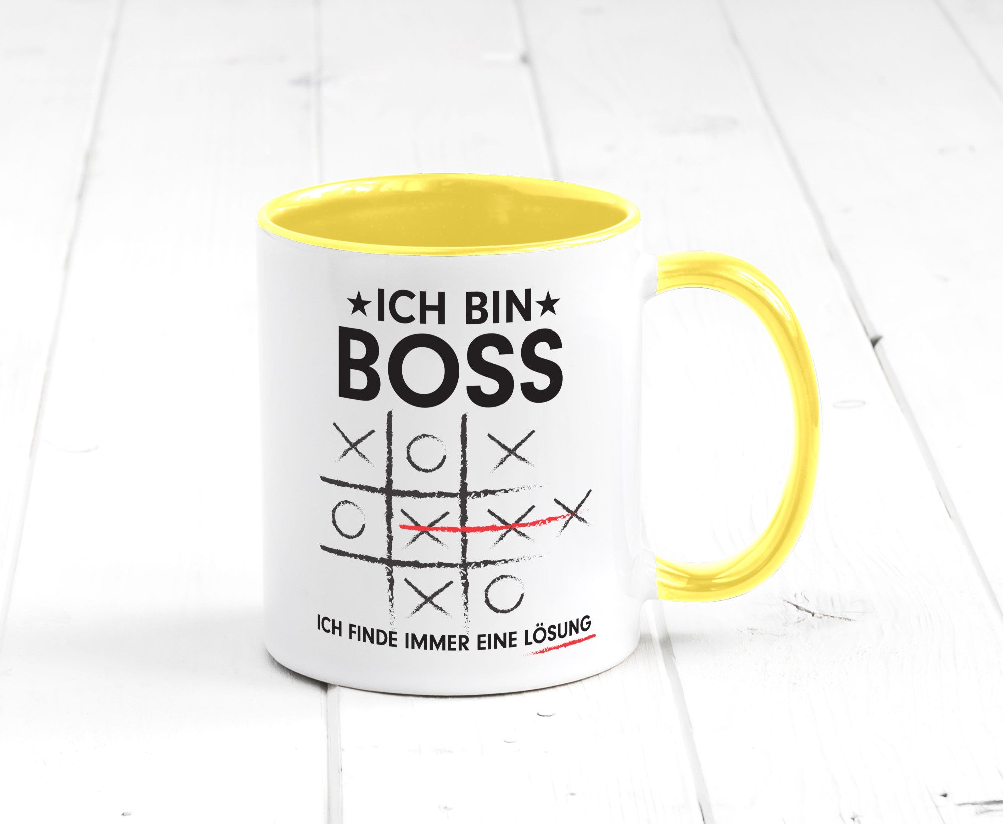 Lösung finden: Boss | Führungskraft Vorgesetzter v2 lustig Humor Geschenkidee
