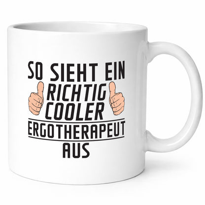 Richtig Cooler Ergotherapeut | Ergotherapie Humor Geschenkidee Tasse