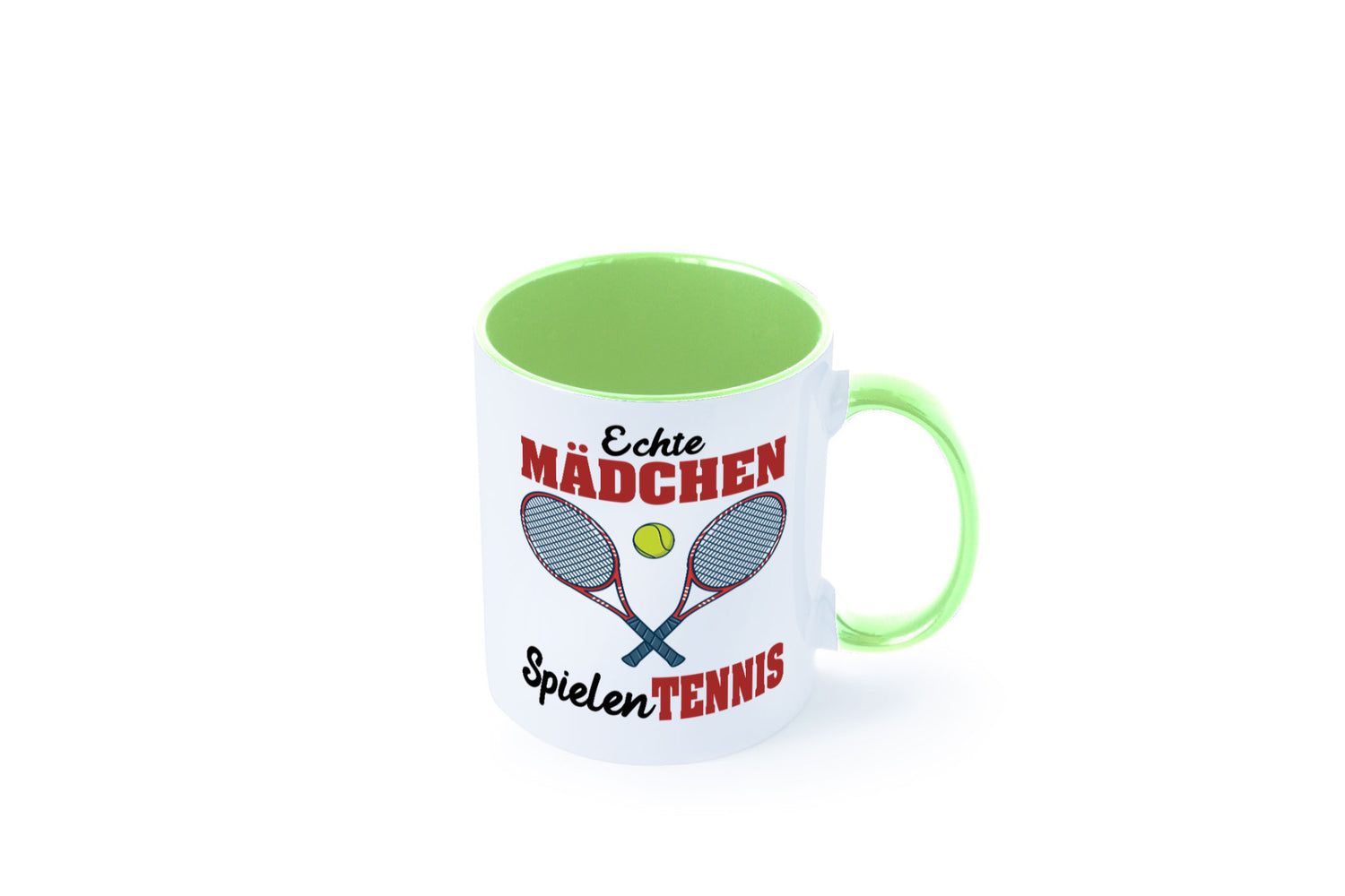 Echte Mädchen Spielen Tennis | Sport Geschenkidee Humor Tasse