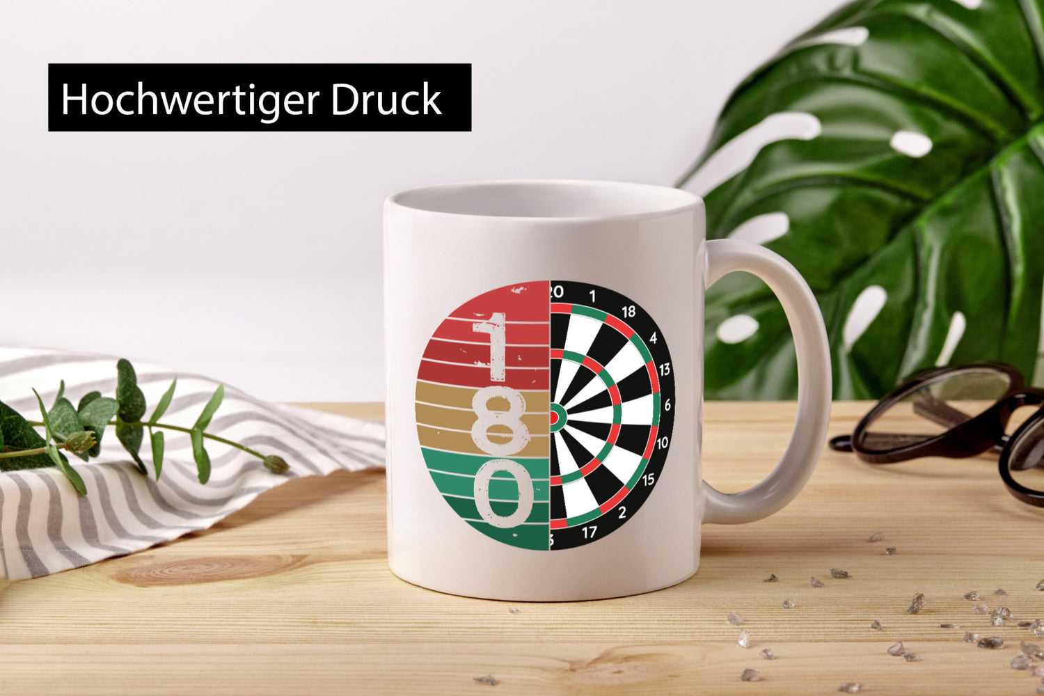 Dartsboard | Retro Dartspieler Kollege Freunde Geschenkidee Arbeit Kollegen