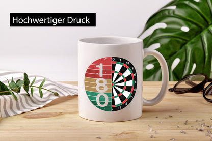 Dartsboard | Retro Dartspieler Kollege Freunde Geschenkidee Arbeit Kollegen