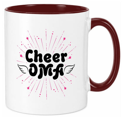 Cheer Oma | Beste Großmutter Geschenkidee Familie Humor Tasse