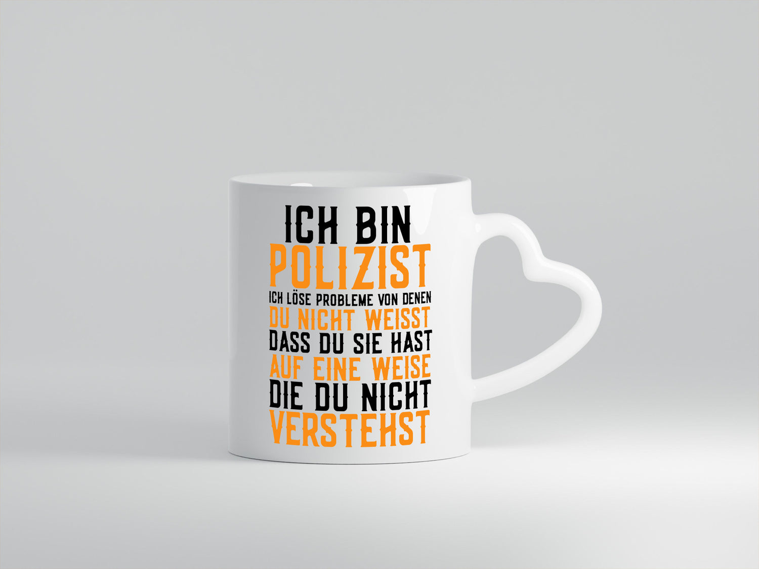 Ich bin Polizist | Polizei Beruf Job lustiger Spruch Geschenk Arbeit Kollegen