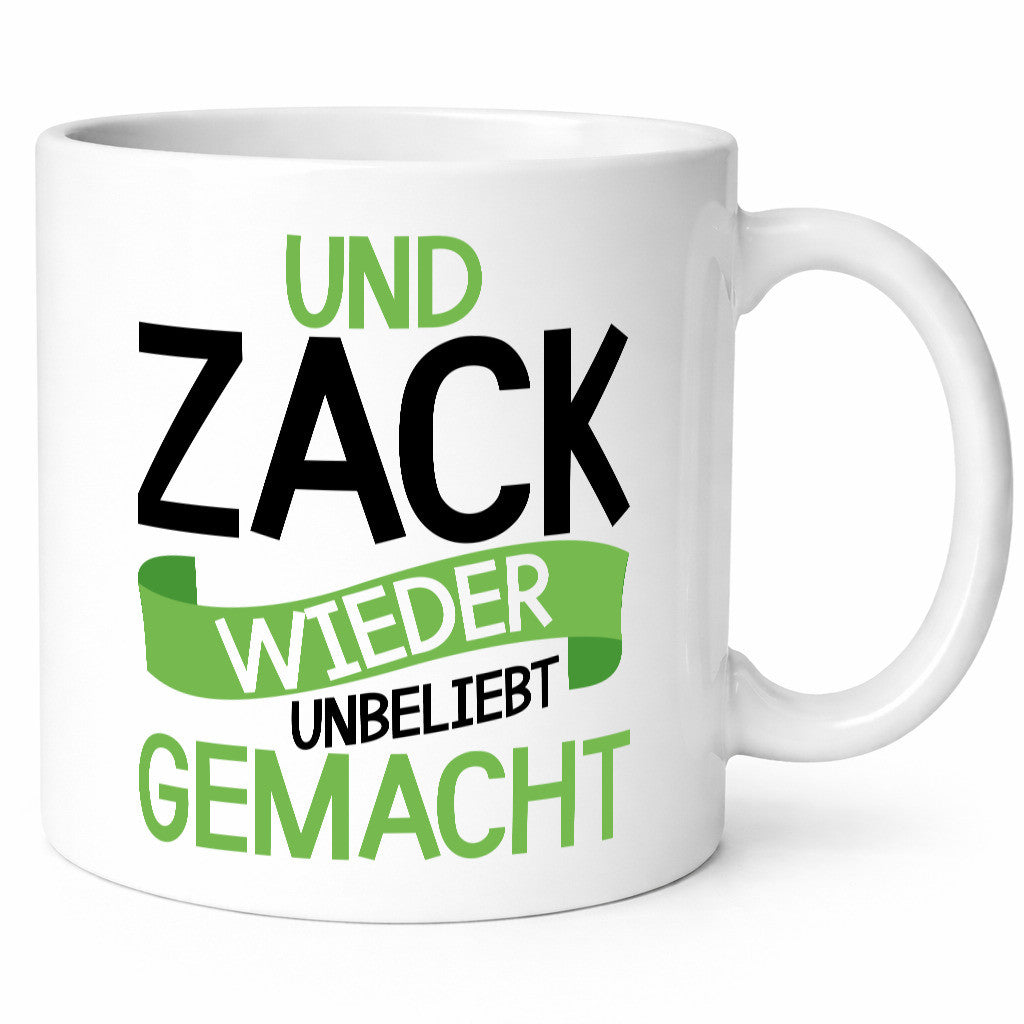 Zack unbeliebt gemacht | Zicke Dramaqueen Teenager lustiger Spruch Geschenk Tasse