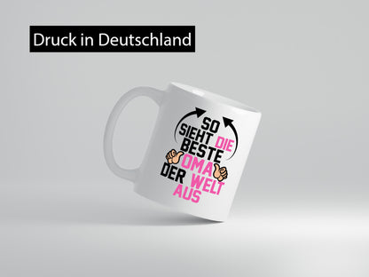 So sieht die Beste oma der Welt aus | Großmutter Humor Familie Geschenkidee