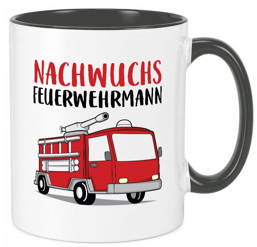 Nachwuchs Feuerwehrmann | Feuerwher Humor Geschenkidee Tasse