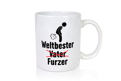 Weltbester Furzer | Bester Vater Vatertag Humor Familie Geschenkidee Tasse