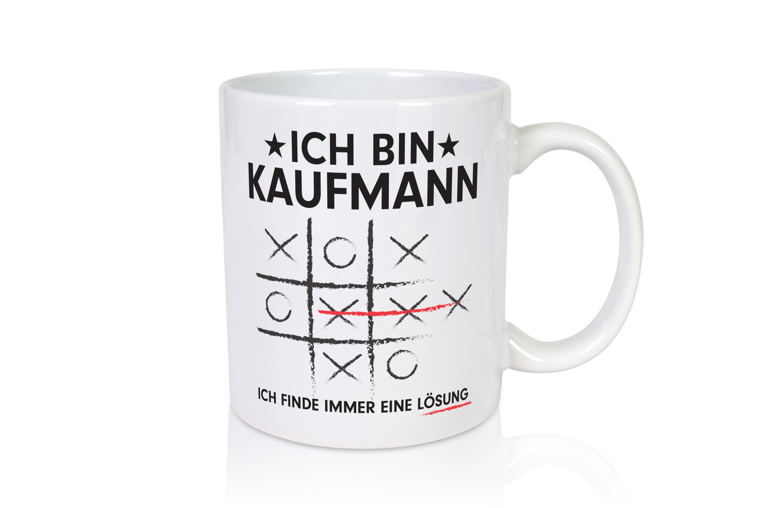 Löse Probleme: Kaufmann Kaufmänner Geschenkidee Humor Tasse