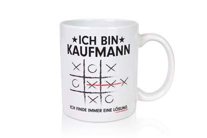 Löse Probleme: Kaufmann Kaufmänner Geschenkidee Humor Tasse