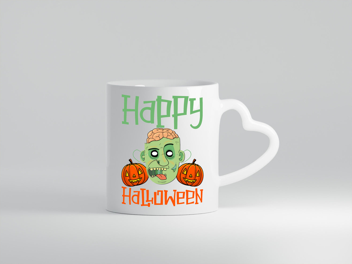 Happy Halloween | Gruseliger Kürbis lustiger Humor Geschenkidee Geschenktasse