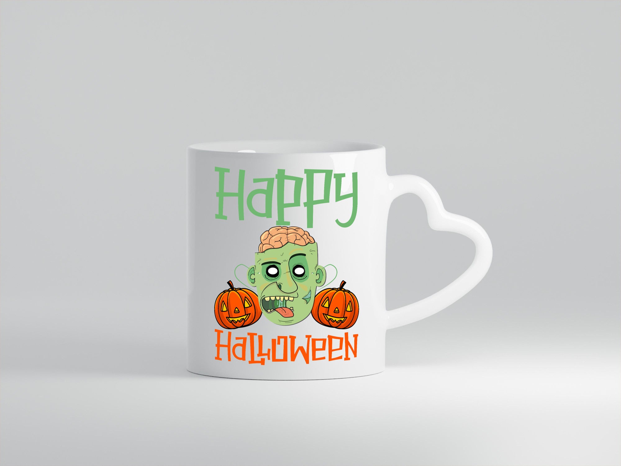 Happy Halloween | Gruseliger Kürbis lustiger Humor Geschenkidee Geschenktasse