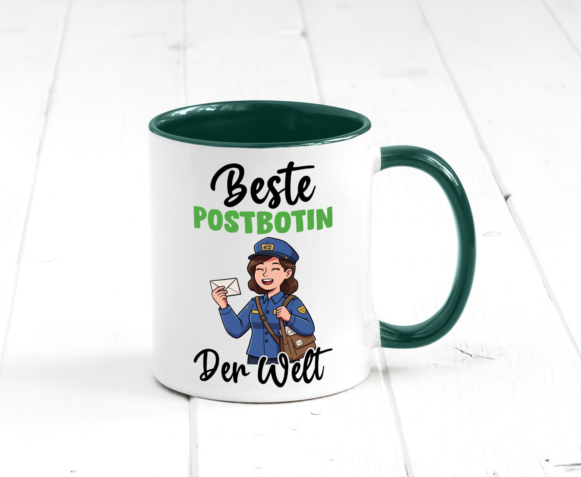 Beste Postbotin | Beruf Post Briefträger v2 lustig Arbeit Kollegen Büro