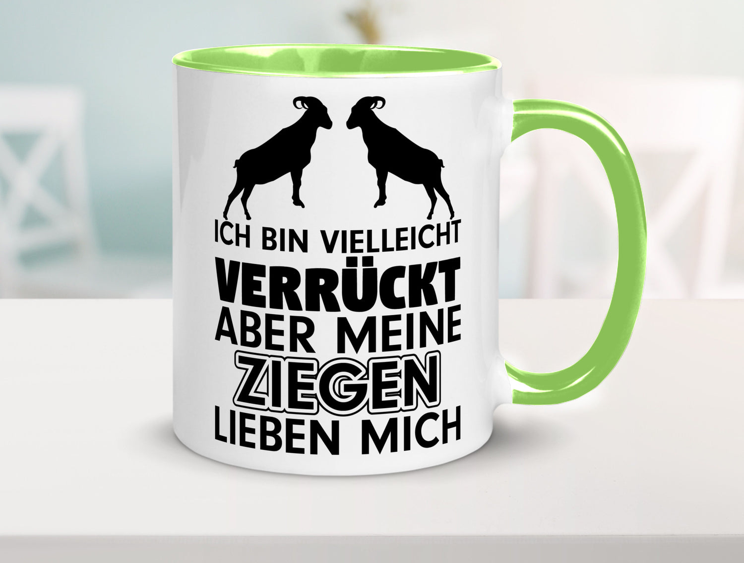 Meine Ziegen | Hirte Tasse Bauernhof Hirtin Bauer Humor Geschenkidee