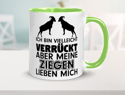 Meine Ziegen | Hirte Tasse Bauernhof Hirtin Bauer Humor Geschenkidee