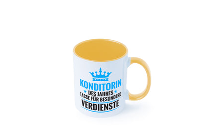 Besonderer Verdienst: Konditorin | Konditorei lustig Humor Geschenkidee