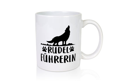 Rudelführerin | Frauen Tasse Hundebesitzerin Hund lustiger Spruch Geschenk