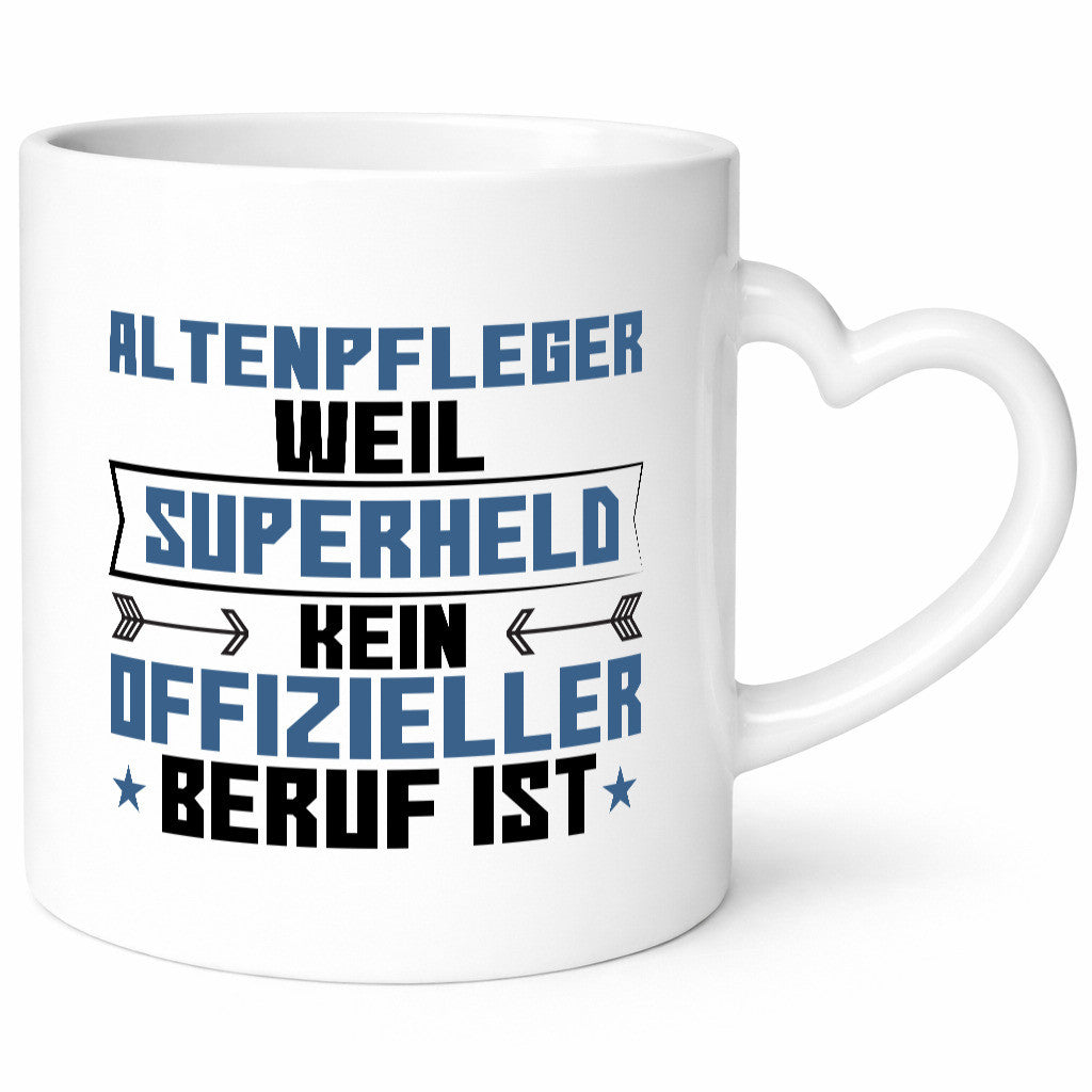Superheld Altenpfleger | Pflegepersonal Altenheim lustig Humor Geschenkidee