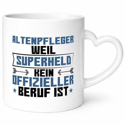 Superheld Altenpfleger | Pflegepersonal Altenheim lustig Humor Geschenkidee