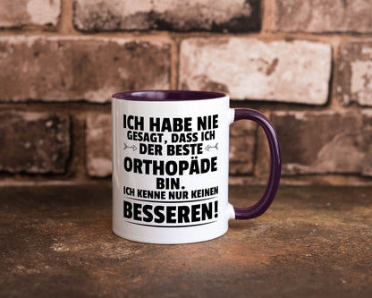Der Beste Orthopäde | Orthopädie Humor Geschenkidee Tasse