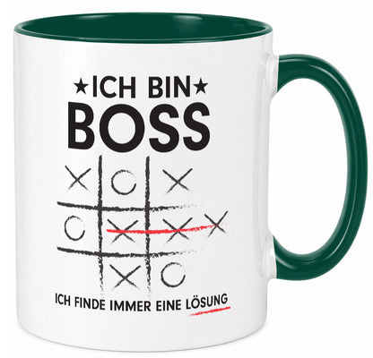 Lösung finden: Boss | Führungskraft Vorgesetzter v2 lustig Humor Geschenkidee