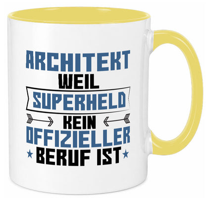 Superheld Architekt | Architektur Büro Geschenk Arbeit Kollegen lustiger Spruch