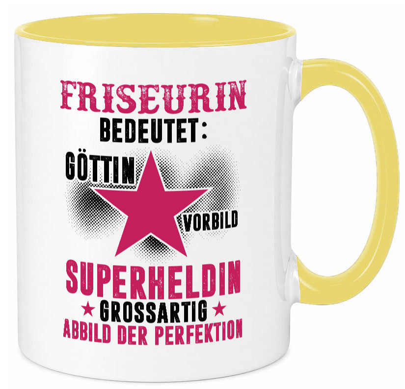 Bedeutung von Friseurin | Friseuse Frisörin lustiger Spruch Geschenk Humor