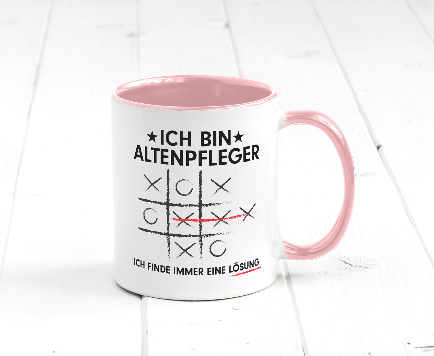 Lösung finden: Altenpfleger | Pflegepersonal v2 lustiger Spruch Geschenk Humor