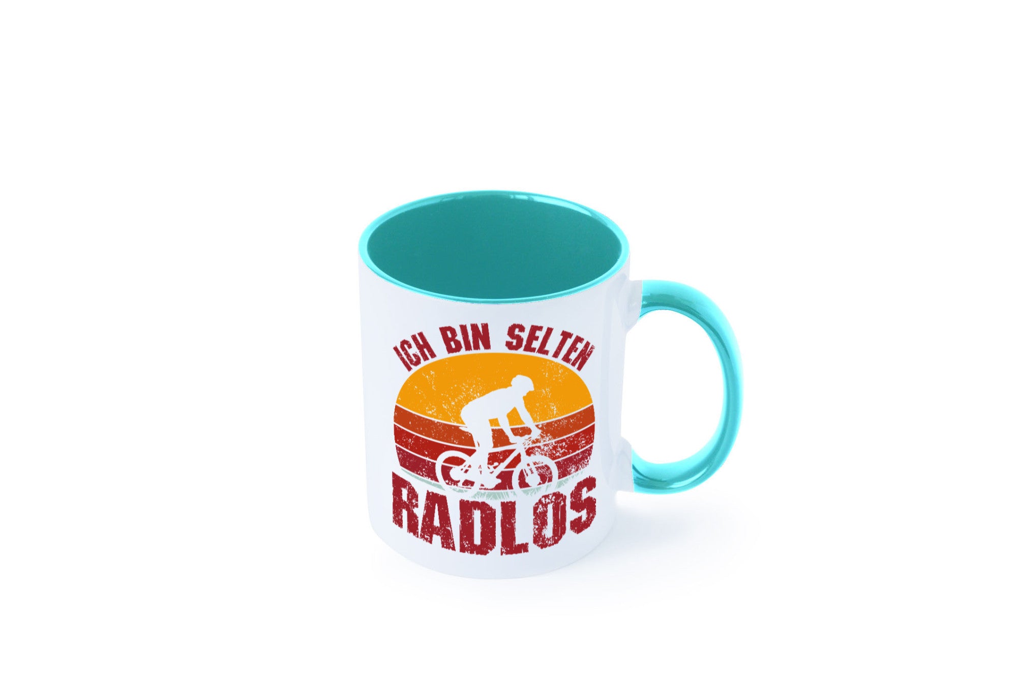 Ich bin Selten Radlos | Radfahrer Mountainbike Humor Geschenkidee Tasse