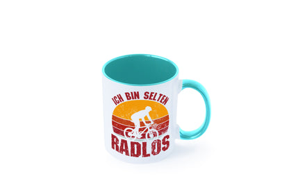 Ich bin Selten Radlos | Radfahrer Mountainbike Humor Geschenkidee Tasse